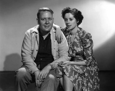 Hollywood Photo Archive - Charles Laughton with Elsa Lanchester