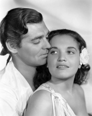 Hollywood Photo Archive - Clark Gable and Movita in Mutiny on the Bounty