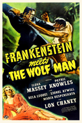 Hollywood Photo Archive - Frankenstein vs Wolfman
