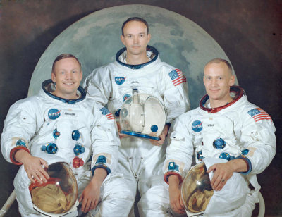 NASA Archive Photo - Apollo 11 Moon Landing Crew