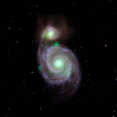 NASA Archive Photo - A Hard X-ray Look at M51