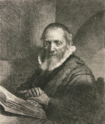 Rembrandt van Rijn - Jan Cornelis Sylvius, Preacher, 1633