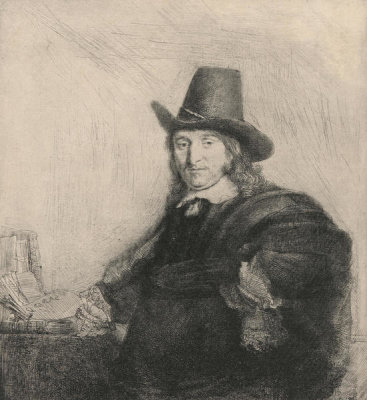 Rembrandt van Rijn - Jan Asselijn, Painter (Krabbetje), ca. 1647