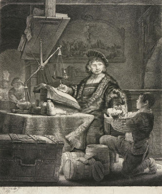 Rembrandt van Rijn - Jan Uytenbogaert, 1639