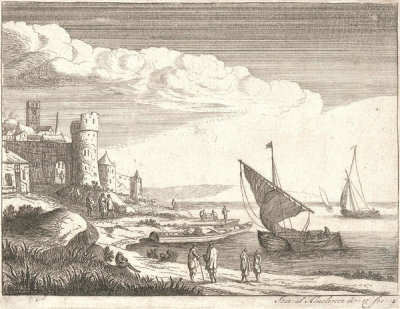 Jan van Almeloveen - The Seaport, ca. 1670-1683