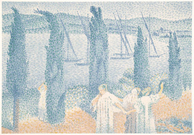 Henri Edmond Cross - La Promenade (au bord du lac), 1897