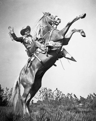 Hollywood Photo Archive - Roy Rogers on Trigger