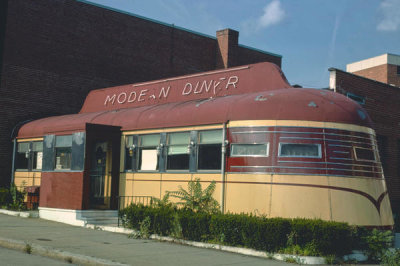 John Margolies - Modern Diner, Dexter Avenue, Pawtucket, Rhode Island