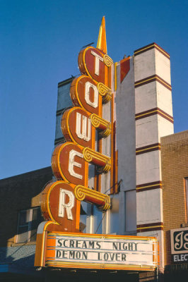 John Margolies - Tower Theater, 23rd Street, Oklahoma City, Oklahoma