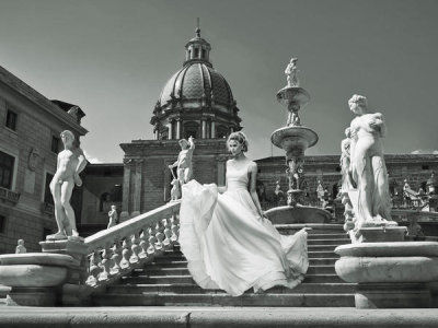 Haute Photo Collection - Escalier en Italie (detail)