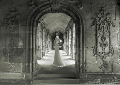 Haute Photo Collection - Under a Roman Colonnade