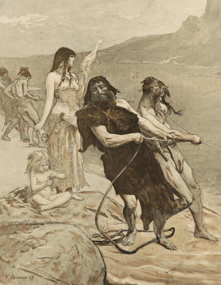 Fernand Cormon - Cite Lacustre, 1897