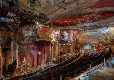 Richard Berenholtz - Abandoned Theatre, New Jersey (II)