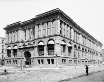 Vintage Chicago - Chicago Public Library Chicago Illinois