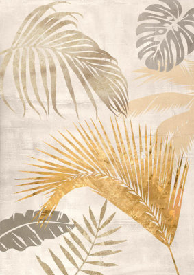 Eve C. Grant - Palm Leaves Gold II