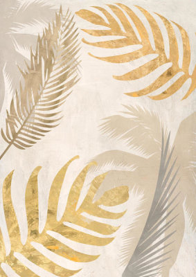 Eve C. Grant - Palm Leaves Gold III