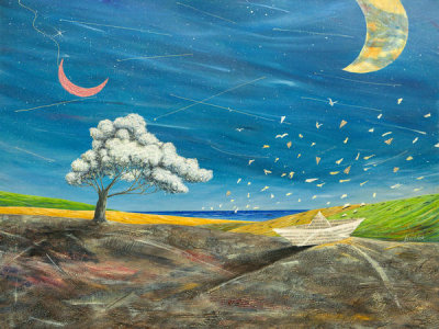 Donato Larotonda - La grande luna sta lì a guardare