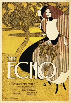 Will H. Bradley - The Echo, Chicago's new paper, 1895