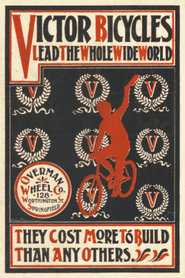 Will H. Bradley - Victor Bicycles Lead the World, 1895