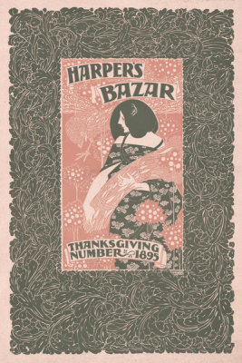 Will H. Bradley - Harper's Bazaar, Thanksgiving, 1895