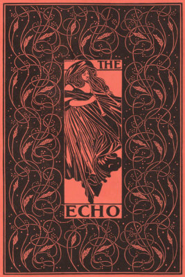 Will H. Bradley - Detail from promotional materials for The Echo newspaper, 1890