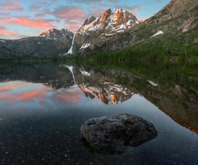 Tim Fitzharris - Peak from Silver Lake, Sierra Nevada, California