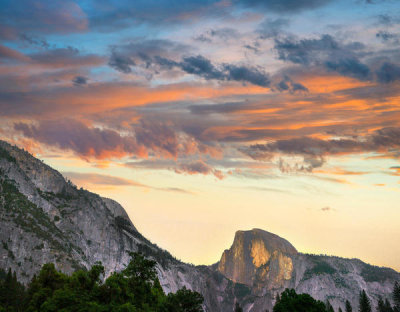 Tim Fitzharris - Sunrise over Half Dome, Yosemite Valley, Yosemite National Park, California