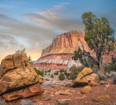 Tim Fitzharris - Mountain, Capitol Reef National Park, Utah