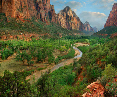 Tim Fitzharris - Virgin River, Zion National Park, Utah