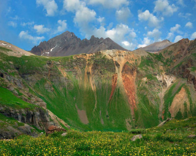 Tim Fitzharris - Ridge and peak, Governor Basin, San Juan Mountains, Colorado