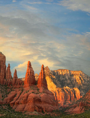 Tim Fitzharris - Two Nuns formation, Coconino National Forest, Arizona