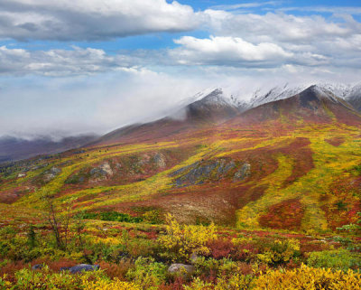 Tim Fitzharris - Tundra and the Cloudy Range, Tombstone Territorial Park, Yukon, Canada