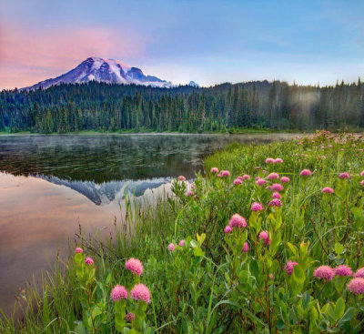 Tim Fitzharris - Reflection Lake, Mount Rainier National Park, Washington