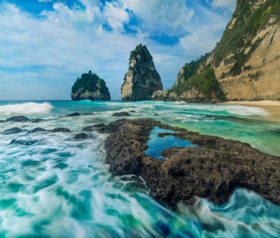 Tim Fitzharris - Tide pool, Diamond Beach, Nusa Penida, Bali, Indonesia