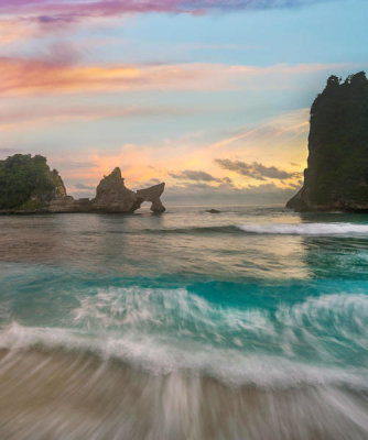 Tim Fitzharris - Rock arch, Atuh Beach, Nusa Penida, Bali, Indonesia