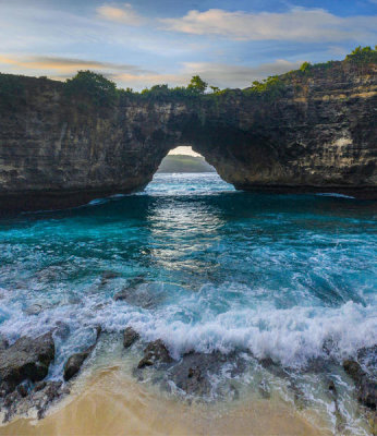 Tim Fitzharris - Rock arch, Atuh Beach, Nusa Penida, Bali, Indonesia