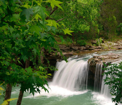 Tim Fitzharris - Falling Water Falls, Richland Creek, Arkansas