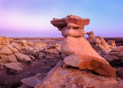 Tim Fitzharris - Rock formations, Bisti Badlands, New Mexico