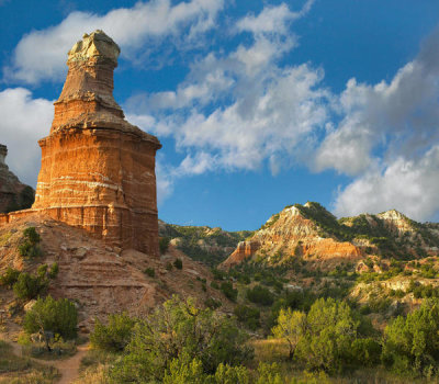 Tim Fitzharris - Lighthouse formation, Palo Duro Canyon State Park, Texas