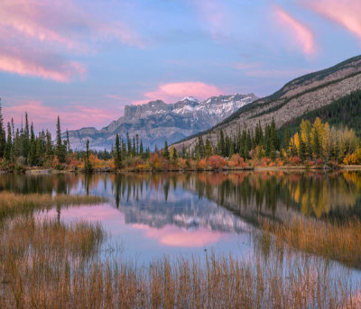 Tim Fitzharris - Syncline Ridge and Miette Range from Moberly Flats, Jasper National Park, Alberta, Canada