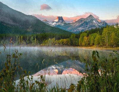 Tim Fitzharris - Fortress Mountain from Wedge Pond, Kananaskis Country, Alberta, Canada