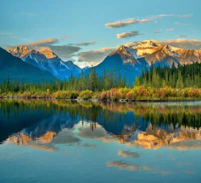 Tim Fitzharris - Rocky Mountains from Vermilion Lakes, Banff National Park, Alberta, Canada