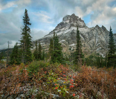 Tim Fitzharris - Rising Wolf Mountain, Glacier National Park, Montana