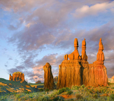 Tim Fitzharris - Three Judges, Goblin Valley State Park, Utah