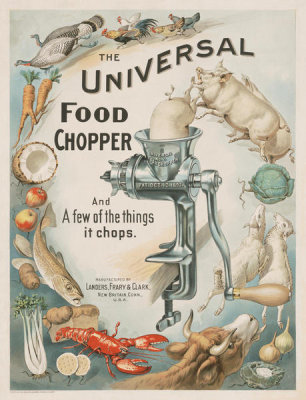 Forbes Lithograph Manufacturing Company - Advertisement - Universal No. 2 Food Chopper, 1899