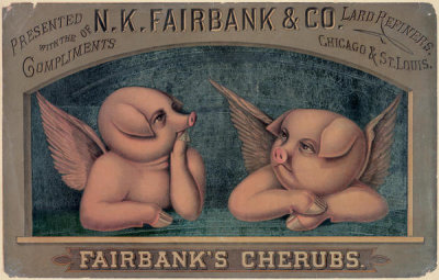 N.K. Fairbank & Co. - Fairbank's cherubs--Presented with the compliments of N.K. Fairbank & Co., lard refiners, Chicago & St. Louis