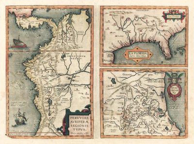 Abraham Ortelius - Peruuiae avrifer