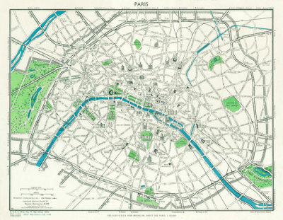 RG 263 CIA Published Maps - Paris, 1948