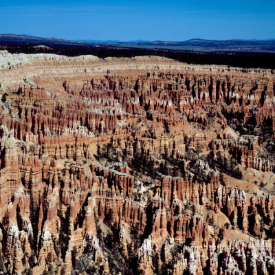 Carol Highsmith - Procession of 'hoodoo' formations in Bryce Canyon National Park, Utah, 1980