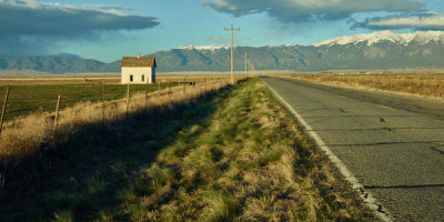 Carol Highsmith - Road to the Great Sand Dunes National Park and Preserve in Alamosa County, Colorado, 2016